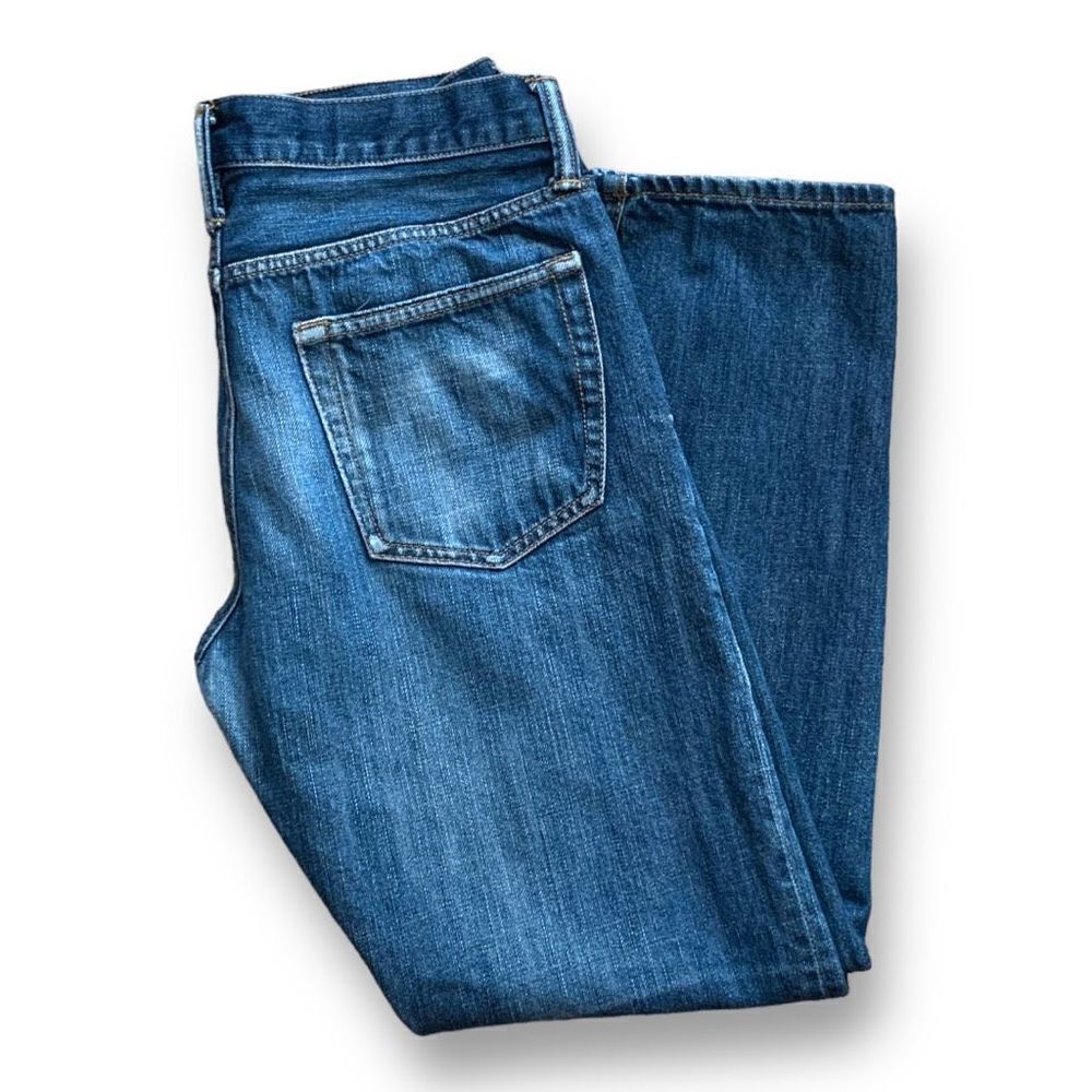 Gap Men's Blue 5-Pocket Design Slim Coupe Etroite Denim Jeans Size 30/30